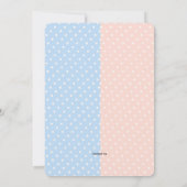 Party Einladung (Rückseite)