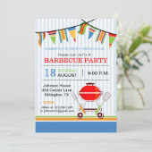 Party Einladung (Stehend Vorderseite)