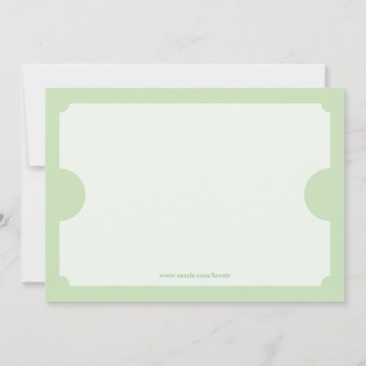 Party Einladung (Rückseite)