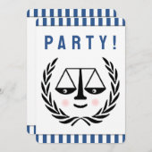 Party Einladung (Vorne/Hinten)