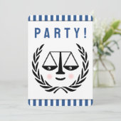 Party Einladung (Stehend Vorderseite)