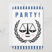 Party Einladung (Vorderseite)