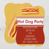 Party Einladung (Vorne/Hinten)