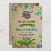 Party Einladung (Vorne/Hinten)