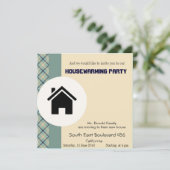 Party Einladung (Stehend Vorderseite)