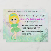 Party Einladung (Vorne/Hinten)