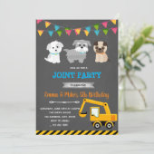 Party Einladung (Stehend Vorderseite)