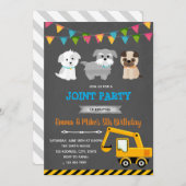 Party Einladung (Vorne/Hinten)