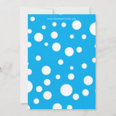 Party Einladung (Rückseite)