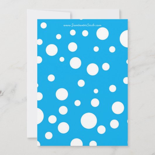 Party Einladung (Rückseite)