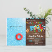 Party Einladung (Stehend Vorderseite)