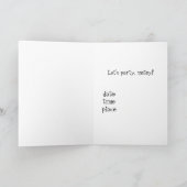 Party Einladung (Innenseite)