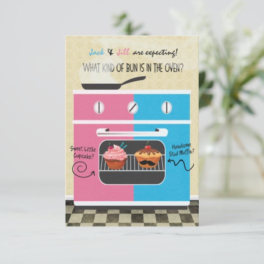 Party Einladung (Stehend Vorderseite)