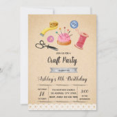 Party Einladung (Vorderseite)