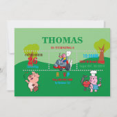 Party Einladung (Vorderseite)