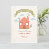 Party Einladung (Stehend Vorderseite)