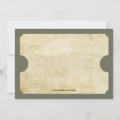 Party Einladung (Rückseite)