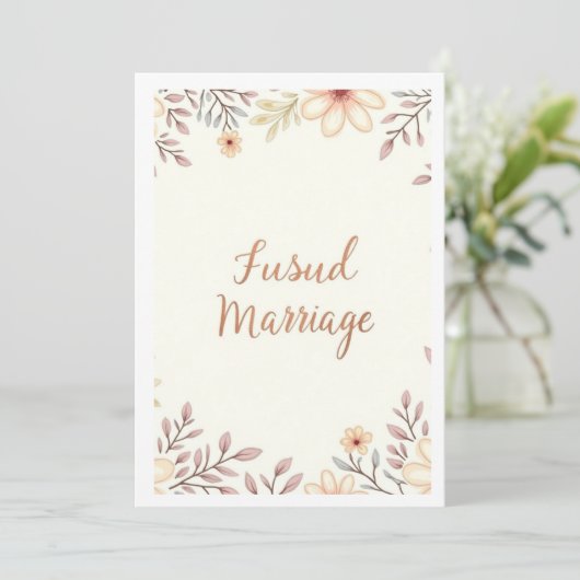 Party Einladung (Stehend Vorderseite)