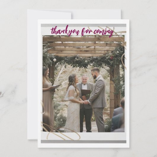 Party Einladung (Rückseite)