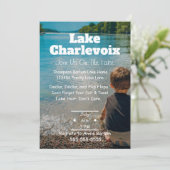 Party Einladung (Stehend Vorderseite)