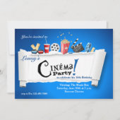 Party Einladung (Vorderseite)