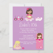 Party Einladung (Vorderseite)