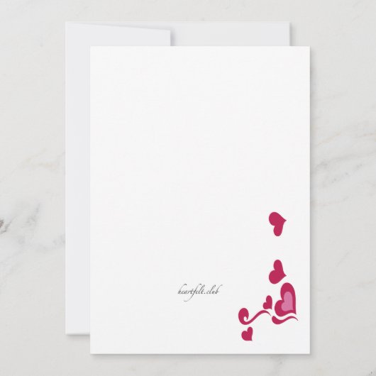 Party Einladung (Rückseite)