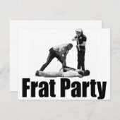 Party Einladung (Vorne/Hinten)