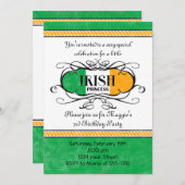 Party Einladung (Vorne/Hinten)