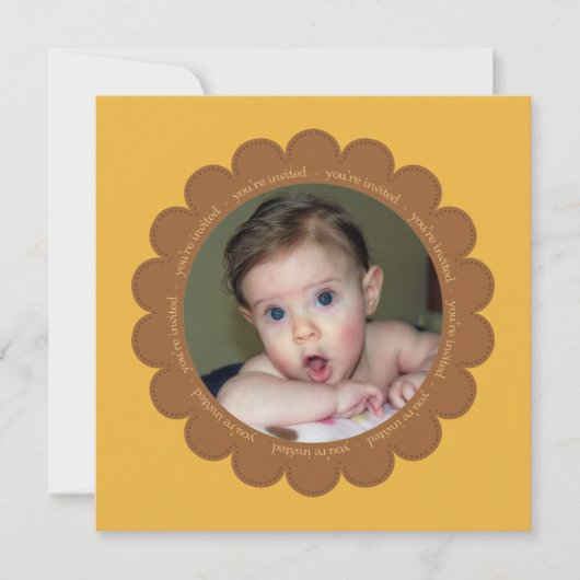 Party Einladung (Vorderseite)