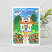 Party Einladung (Stehend Vorderseite)