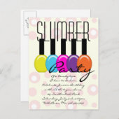 Party Einladung (Vorne/Hinten)