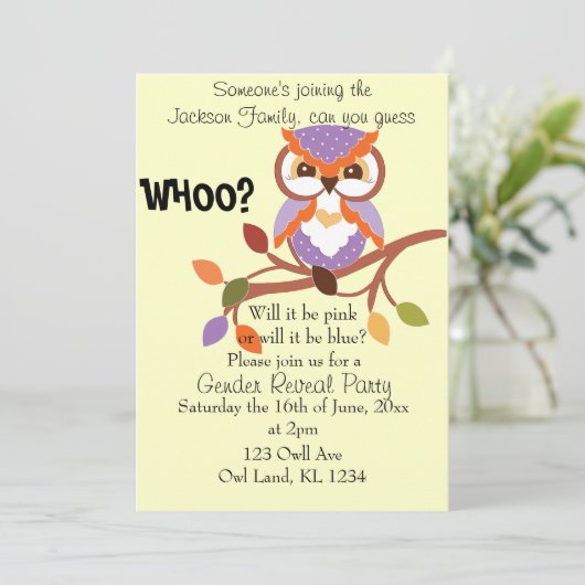 Party Einladung (Stehend Vorderseite)