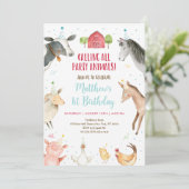 Party Einladung (Stehend Vorderseite)