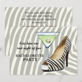 Party Einladung (Vorne/Hinten)