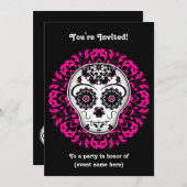 Party Einladung (Vorne/Hinten)