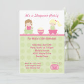 Party Einladung (Stehend Vorderseite)