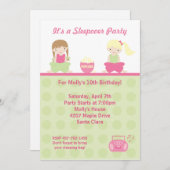 Party Einladung (Vorne/Hinten)