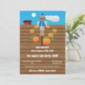 Party Einladung (Stehend Vorderseite)