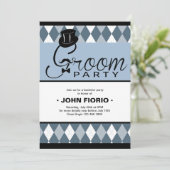 Party Einladung (Stehend Vorderseite)