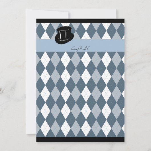 Party Einladung (Rückseite)