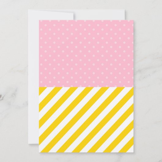 Party Einladung (Rückseite)