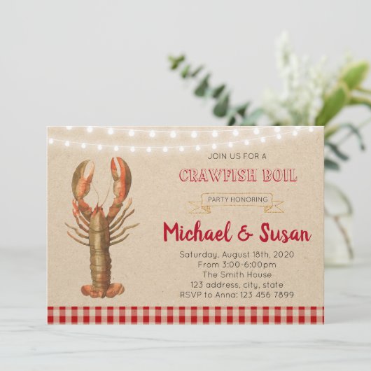 Party Einladung (Stehend Vorderseite)