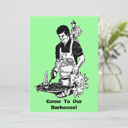 Party Einladung (Stehend Vorderseite)