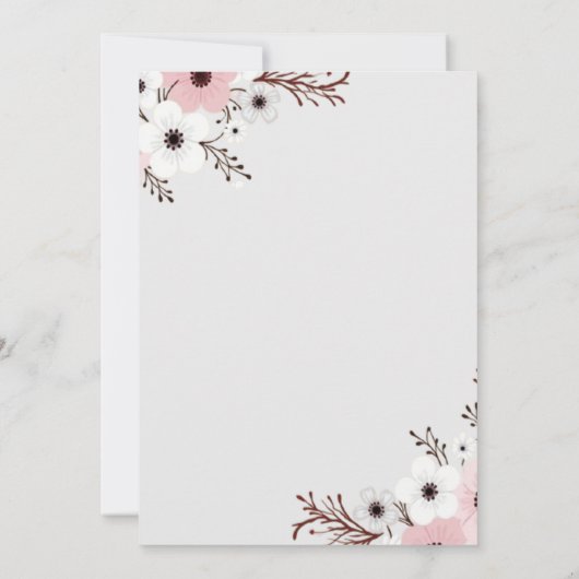 Party Einladung (Rückseite)