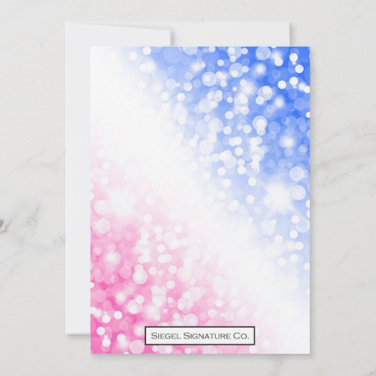 Party Einladung (Rückseite)