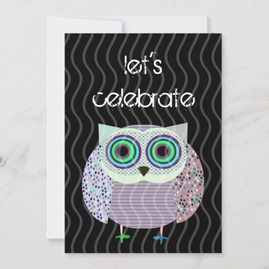 Party Einladung (Vorderseite)