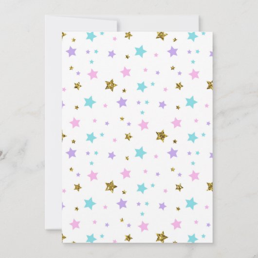 Party Einladung (Rückseite)