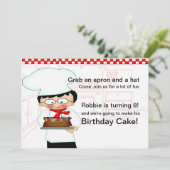 Party Einladung (Stehend Vorderseite)