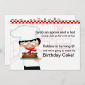 Party Einladung (Vorne/Hinten)